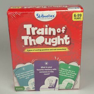 Train of Thought Card Game - Conversation Starter Ages 6+ Skillmatics NEW